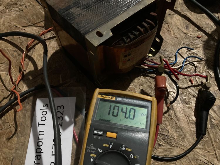 หม้อแปลงใหญ่ งานเครื่องเสียง 52-0-52 V รูปที่ 12