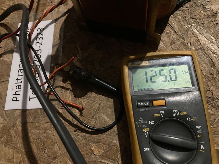 หม้อแปลงใหญ่ งานเครื่องเสียง 52-0-52 V รูปที่ 17