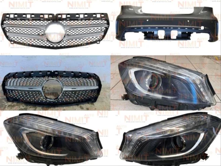 "🔥 อะไหล่ Mercedes-Benz A-Class W176 (2013–2018) ของแท้ศูนย์ ราคาดี พร้อมส่งทั่วไทย ไฟหน้า ไฟท้าย กันชน ประตู ฝากระโปรง กระจกมองข้าง โครงหน