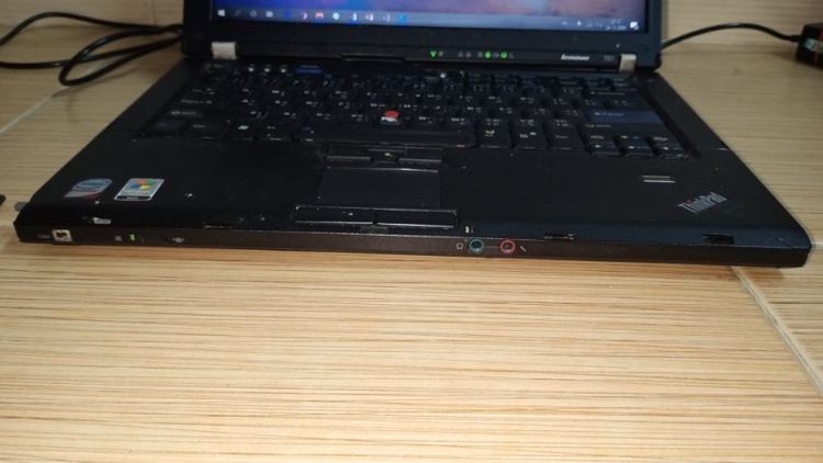 ขายถูก โน๊ตบุ๊ค Lenovo T61 
- ฟิล์มหน้าจอเสื่อม แต่มองใช้งานได้ปกติ  รูปที่ 7
