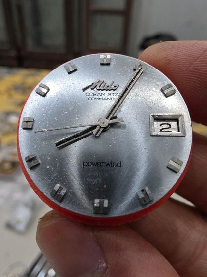 อะไหล่นาฬิกา เครื่อง Mido OceanStar Commander สวยหายาก เดิมๆ ของเก่าเก็บหายาก เดิมๆ ขายตามสภาพ พร้อมส่งครับ