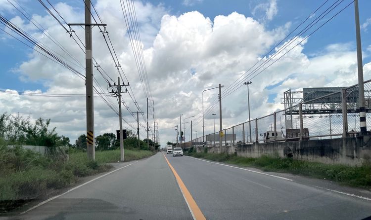 ขายที่ดิน 1 ไร่ ติดถนนเลียบวงแหวน ลำลูกกา 098 7755 808