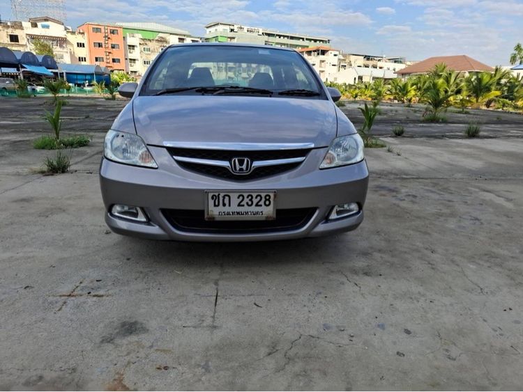 Honda City 2007 1.5 ZX SV VTEC Sedan เบนซิน ไม่ติดแก๊ส เกียร์อัตโนมัติ เทา รูปที่ 3