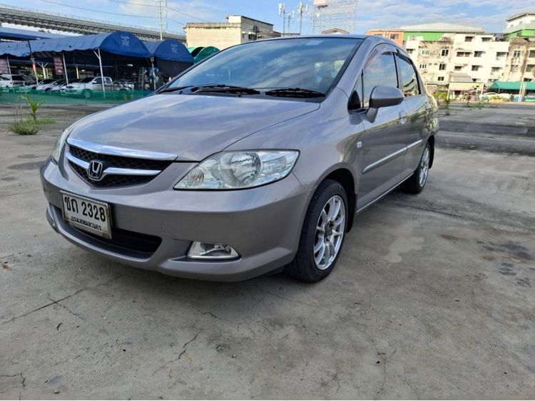 Honda City 2007 1.5 ZX SV VTEC Sedan เบนซิน ไม่ติดแก๊ส เกียร์อัตโนมัติ เทา รูปที่ 2