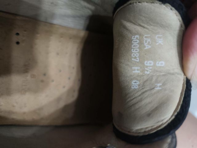 clarks คัทชูหนังแท้ 43 27.5  รูปที่ 8