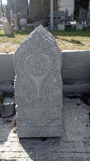 เสมาหินแกรนิตแท้ขนาดกว้าง40cm.สูง90cm.ชุดละ รูปที่ 2