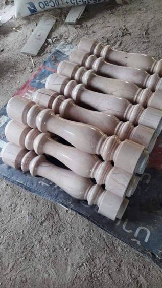 ลูกแก้วราวบันไดหินอ่อนขนาดกว้าง 10 cm ยาว 50 เซนติเมตรราคาลูกละ รูปที่ 5