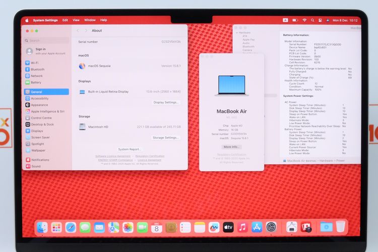MacBook Air 13" M2 16-256GB - ID25120067 รูปที่ 3