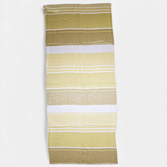 CALVIN KLEIN MONOGRAM PRINT SCARF ผ้าพันคอ ของแท้ พร้อมส่ง รูปที่ 13