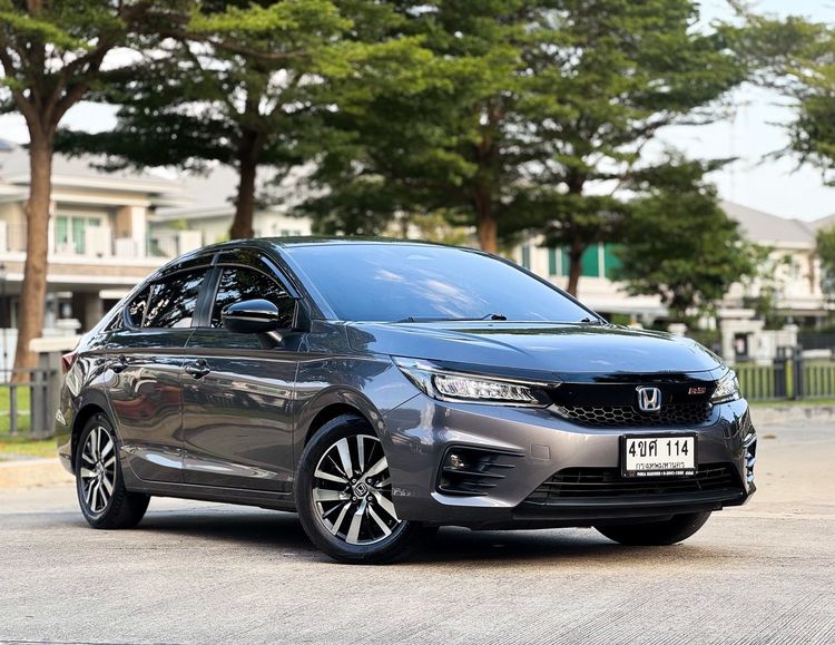 Honda City 2021 1.5 e:HEV RS Sedan ไฮบริด ไม่ติดแก๊ส เกียร์อัตโนมัติ เทา รูปที่ 3