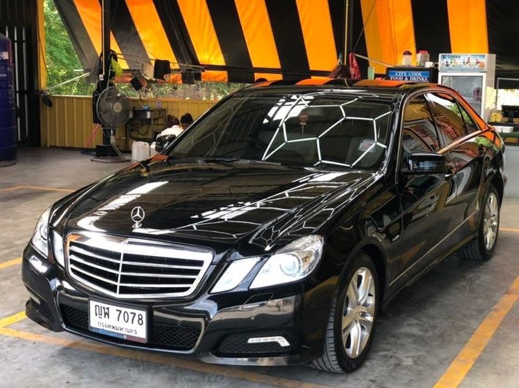รถ Mercedes-Benz E-Class E250 CGI สี ดำ