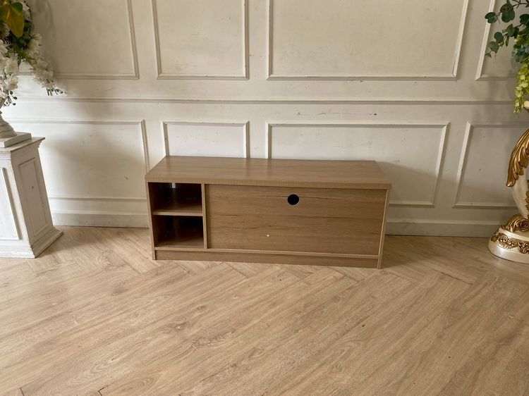 ชั้นวางทีวี 2 บานเปิด 4 ช่องวางของ รูปที่ 5