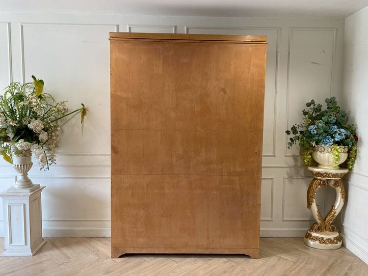 ตู้โครงไม้สัก 5 บานเปิด 9 ลิ้นชัก 2 ช่องวางของ รูปที่ 10