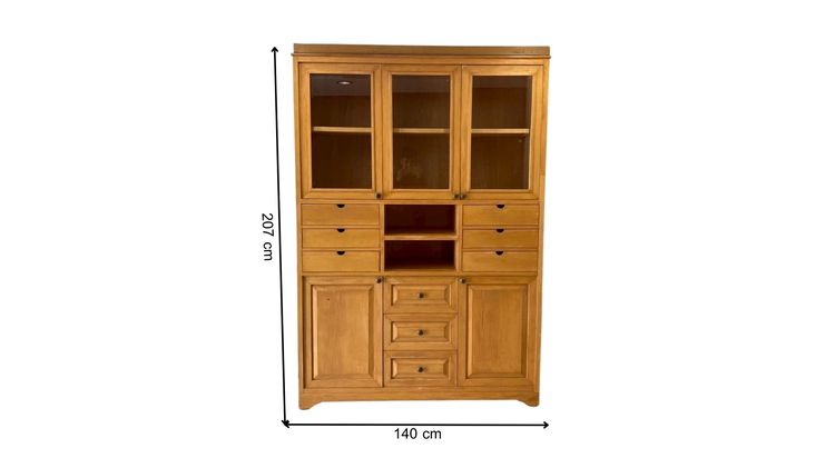 ตู้โครงไม้สัก 5 บานเปิด 9 ลิ้นชัก 2 ช่องวางของ รูปที่ 12