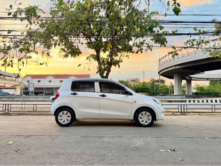 Suzuki Celerio 2018 1.0 GL Sedan เบนซิน ไม่ติดแก๊ส เกียร์อัตโนมัติ ขาว รูปที่ 3