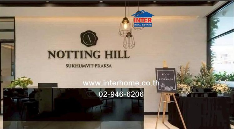คอนโดมิเนียม 23.57 ตร.ม. นอตติ้งฮิลล์สุขุมวิท แพรกษา ตึกA ใกล้ห้างโรบินสันสมุทรปราการ ซอยแพรกษา ถนนสุขุมวิท ถนนศรีนครินทร์ เมืองสมุทรปราการ  รูปที่ 2