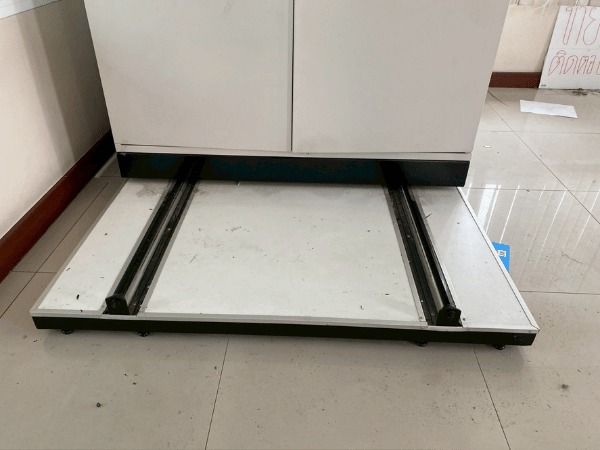 ตู้เอกสารเหล็ก แบบรางเลื่อน ล้อเลื่อน สีเทา รูปที่ 6