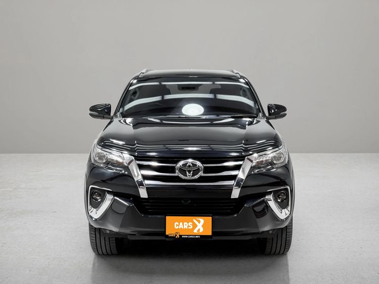 Toyota Fortuner 2019 2.4 V 4WD Utility-car ดีเซล ไม่ติดแก๊ส เกียร์อัตโนมัติ ดำ รูปที่ 3