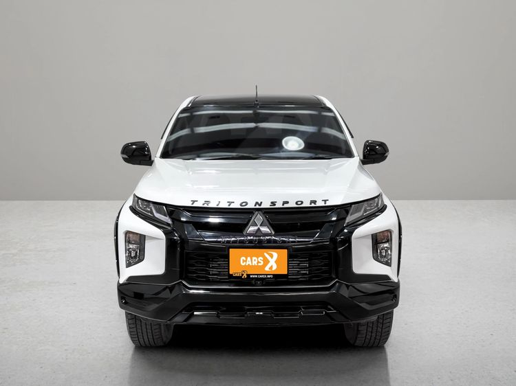 Mitsubishi Triton 2021 All New Double Cab 2.4 GT Plus ATHLETE Pickup ดีเซล ไม่ติดแก๊ส เกียร์อัตโนมัติ ขาว รูปที่ 3