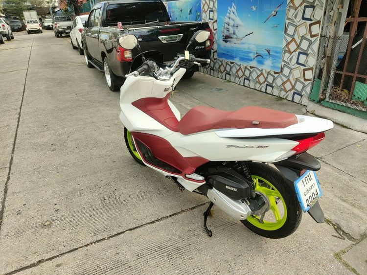 🛵ยังไงก็ขาย PCX 150 ปี 58 เครื่องดี สีสวย สตาร์ทมือ เล่มชุดโอนครบ+เปลี่ยนถ่ายน้ำมันเครื่องฟรี ส่งฟรี30 ก.ม รูปที่ 6