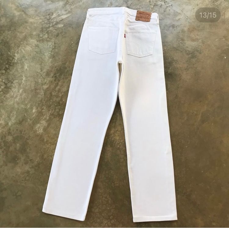 กางเกงยีนส์ Levi's All White เอว30 รูปที่ 8
