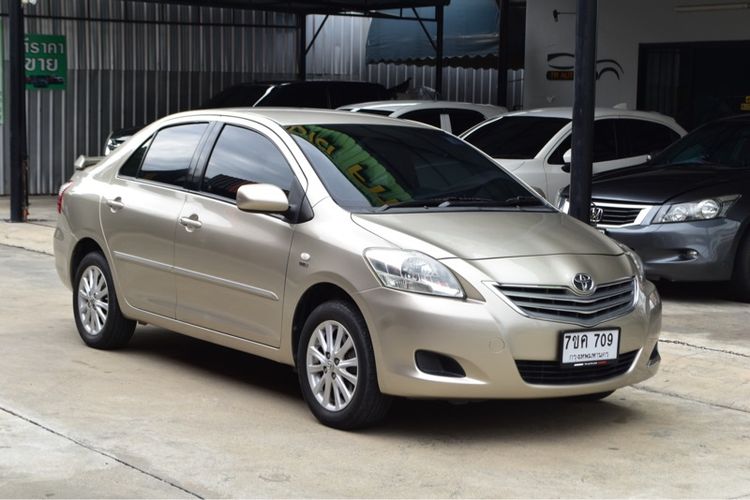 Toyota Vios 2011 1.5 E Sedan เบนซิน ไม่ติดแก๊ส เกียร์อัตโนมัติ น้ำตาล รูปที่ 4