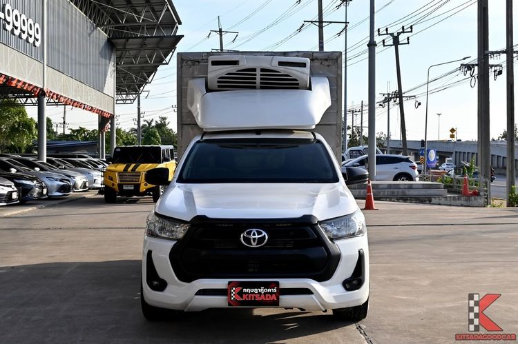 Toyota Hilux Revo 2015 2.4 J Pickup ดีเซล ไม่ติดแก๊ส เกียร์ธรรมดา ขาว รูปที่ 2