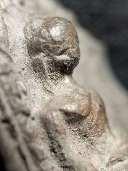 พระรอดลำพูนพิมพ์ใหญ่เนื้อเขียวครับ รูปที่ 6