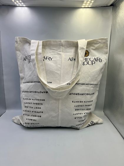 ไม่ระบุ ขาว ผ้าใบ ถุงผ้าแคนวาส  Shopping bag