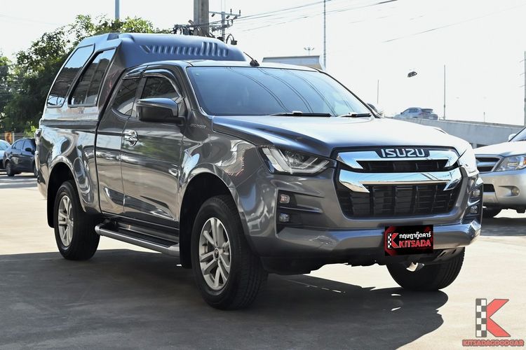 Isuzu D-MAX 2021 1.9 Hi-Lander Z Pickup ดีเซล ไม่ติดแก๊ส เกียร์อัตโนมัติ เทา