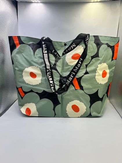 ถุงกระสอบใบใหญ่ ลายดอกไม้  Shopping bag รูปที่ 3