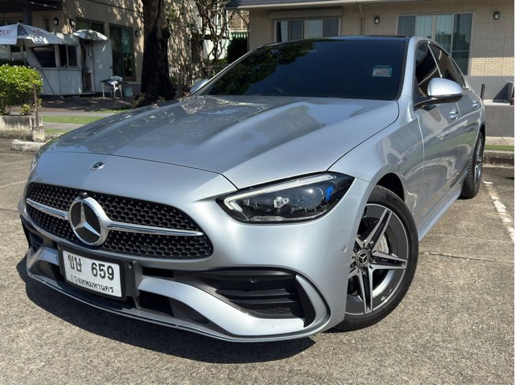 รถ Mercedes-Benz C-Class C350 สี เทา