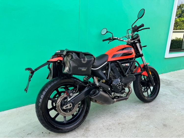 Ducati  scrambler 400 ปี16จด18  สีส้ม รูปที่ 3