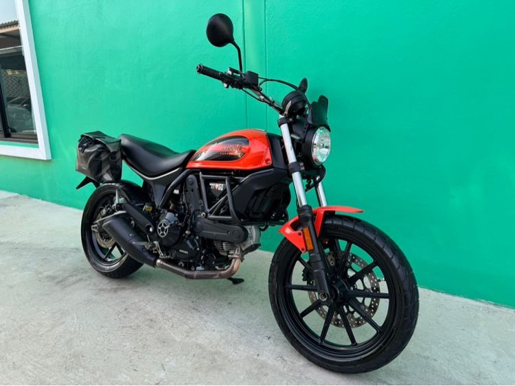 Ducati  scrambler 400 ปี16จด18  สีส้ม รูปที่ 2