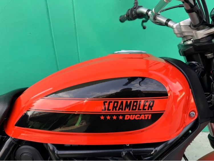 Ducati  scrambler 400 ปี16จด18  สีส้ม รูปที่ 4