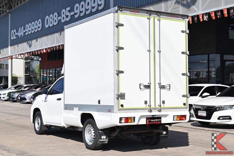 Toyota Hilux Revo 2021 2.4 Entry Pickup ดีเซล ไม่ติดแก๊ส เกียร์ธรรมดา ขาว รูปที่ 3