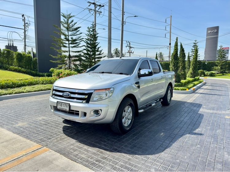 Ford Ranger 2013 2.2 XLT Pickup ดีเซล ไม่ติดแก๊ส เกียร์ธรรมดา เทา รูปที่ 3