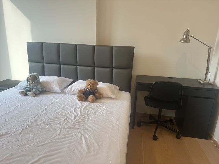 มีบางส่วน Luxury condo for rent ANIL Sathon 12 32nd floor, in the heart of the city cheapest in this area next to BTS Saint Louis รูปที่ 4