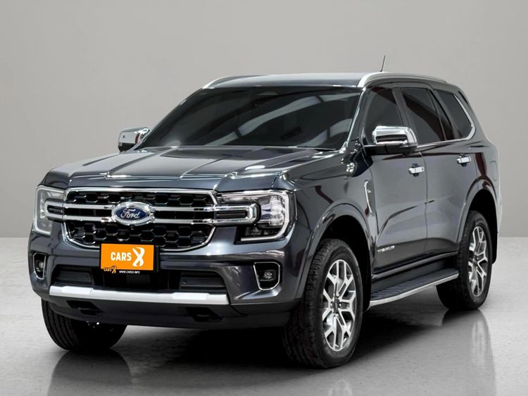 รถ Ford Everest 2.0 Titanium Plus สี เทา