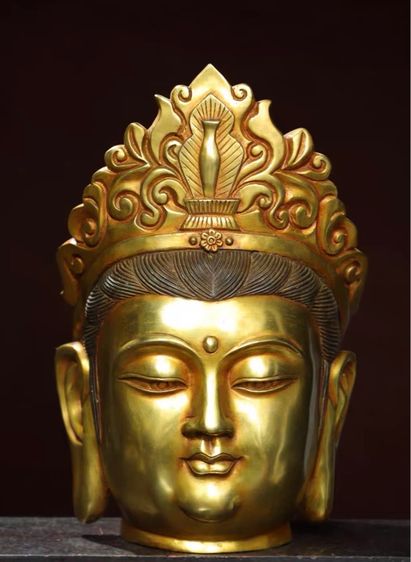 ✨พระเศียรพระอวโลกิเตศวรทิเบต รูปที่ 4