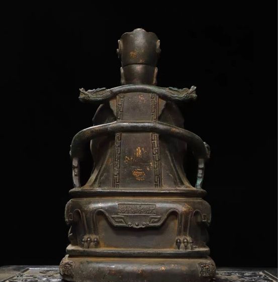 ✨พระพุทธรูปทิเบตสำริดเก่าโบราณ  รูปที่ 4