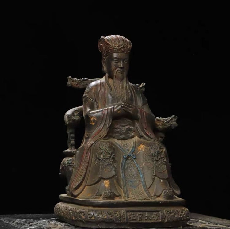 ✨พระพุทธรูปทิเบตสำริดเก่าโบราณ  รูปที่ 3