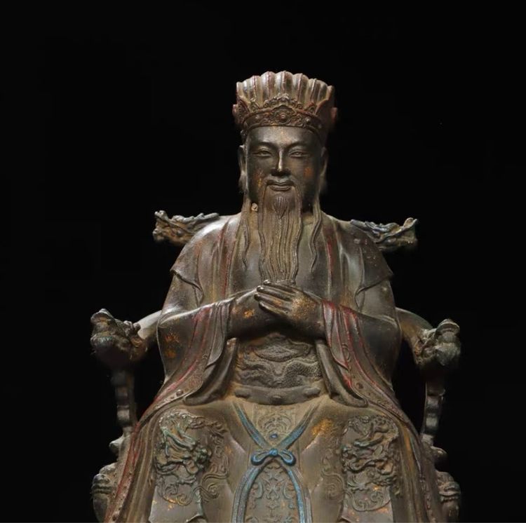 ✨พระพุทธรูปทิเบตสำริดเก่าโบราณ  รูปที่ 2