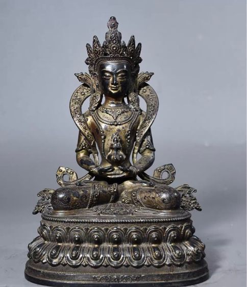 🕉️รูปปั้นพระอมิตายุ“ตารา”อวโลกิเตศวร รูปที่ 3