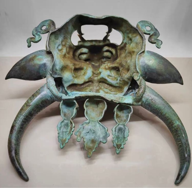 ✨รูปหน้ากากป้องกันวัชระรูปหัววัว รูปที่ 3