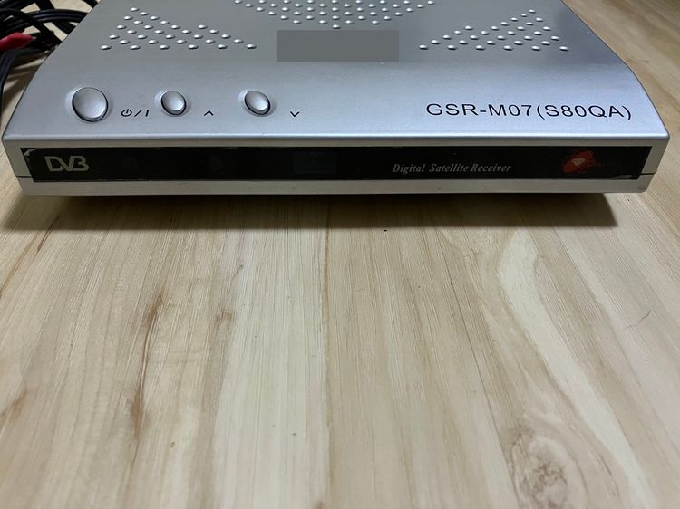 อุปกรณ์รับสัญญาณดาวเทียม DV3 GSR-M07(S80QA) รูปที่ 2
