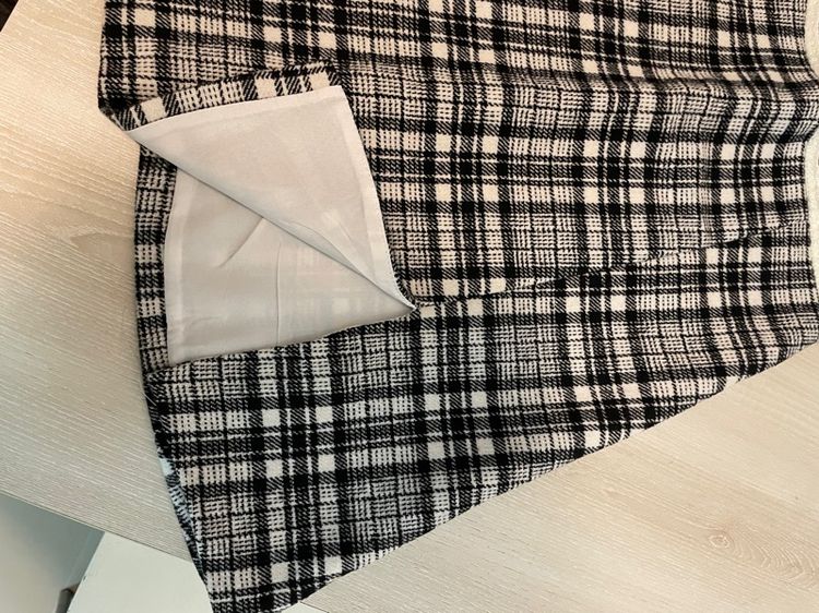 เดรสตารางขาวดำ รูปที่ 4