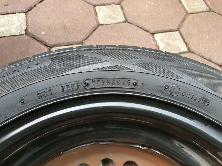 ล้ออะไหล่ 15" 4รู100 พร้อมยาง รูปที่ 3