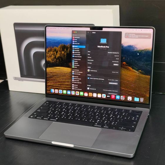 MacBook Pro 14-inch Apple M3  RAM 16GB SSD 512GB AppleCare+ ถึง 17 ต.ค. 2027 รูปที่ 12