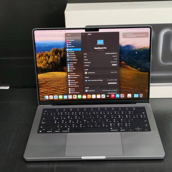 MacBook Pro 14-inch Apple M3  RAM 16GB SSD 512GB AppleCare+ ถึง 17 ต.ค. 2027 รูปที่ 10